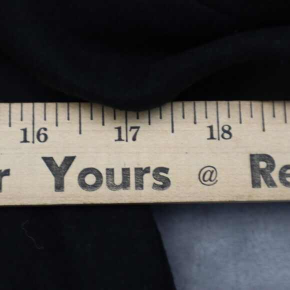 Ambiance Apparel Jacket Womens S Black Plain Long Sleeve Button Down Collared - Picture 5 of 16